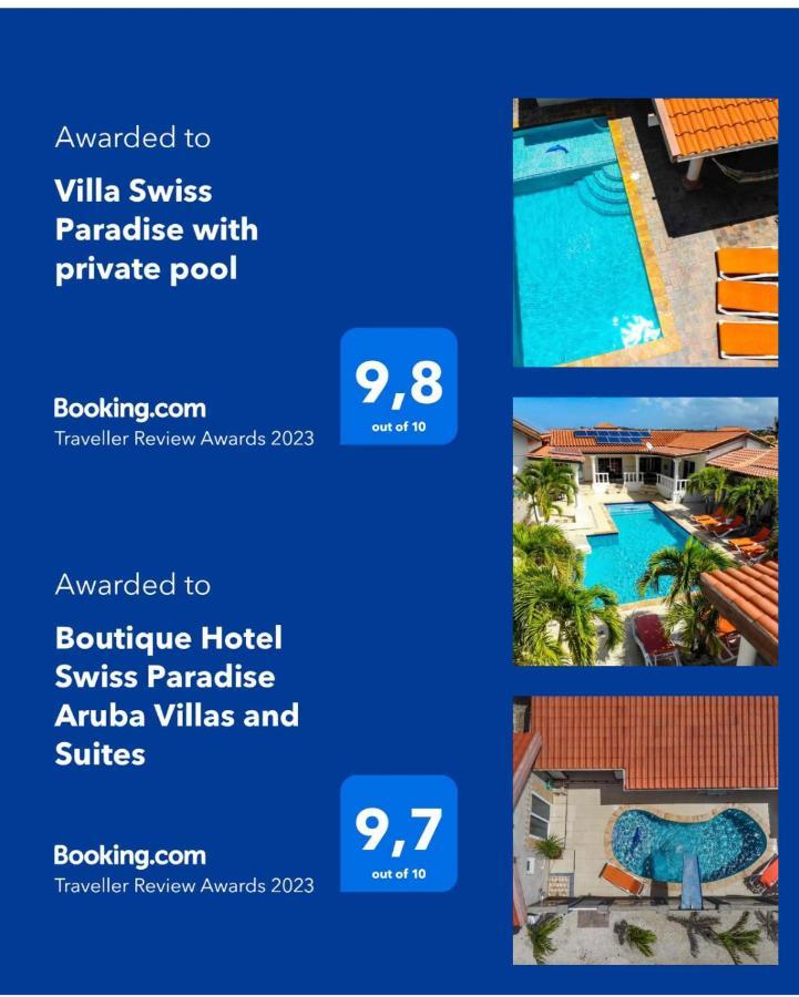 Villa Swiss Paradise With Private Pool Palm Beach Buitenkant foto